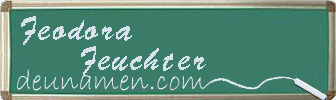 Feodora Feuchter Visitenkarte